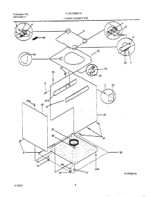 09 - Wshr Cab,Top parts for Frigidaire Washer Dryer Combo FLXG42MRES1 from AppliancePartsPros.com