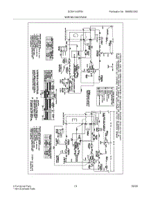 13 - Wiring Diagram parts for Frigidaire Washer Dryer Combo GCEH1642FS4 from AppliancePartsPros.com