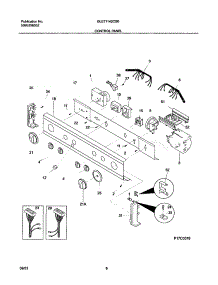 07 - Control Panel parts for Frigidaire Washer Dryer Combo GLET1142CS0 from AppliancePartsPros.com
