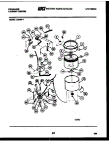 06 - Tubs, Water Valve And Lid Switch parts for Frigidaire Washer Dryer Combo LC248L1 from AppliancePartsPros.com