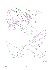 05 - Motor / Blower / Belt parts for Frigidaire Washer Dryer Combo GLEH1642FS3 from AppliancePartsPros.com