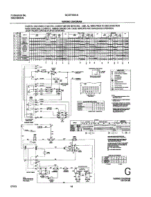 14 - Wiring Diagram parts for Frigidaire Washer Dryer Combo GLGT1041AS2 from AppliancePartsPros.com