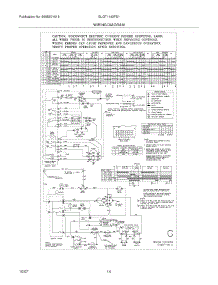 14 - Wiring Diagram parts for Frigidaire Washer Dryer Combo GLGT1142FS1 from AppliancePartsPros.com