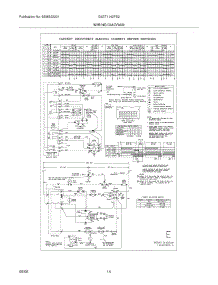 14 - Wiring Diagram parts for Frigidaire Washer Dryer Combo GLET1142FS2 from AppliancePartsPros.com