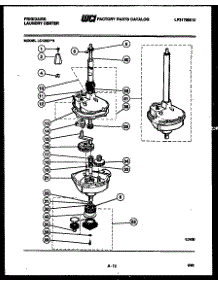 07 - Transmission Parts parts for Frigidaire Washer Dryer Combo LC120DW5 from AppliancePartsPros.com