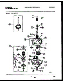 07 - Transmission Parts parts for Frigidaire Washer Dryer Combo LCE702AWW2 from AppliancePartsPros.com