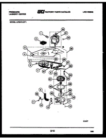06 - Washer Drive System And Pump parts for Frigidaire Washer Dryer Combo LCE441LW1 from AppliancePartsPros.com