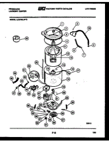 06 - Tub Detail parts for Frigidaire Washer Dryer Combo LCE752LL0 from AppliancePartsPros.com