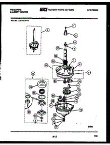 07 - Transmission Parts parts for Frigidaire Washer Dryer Combo LCE752LL0 from AppliancePartsPros.com