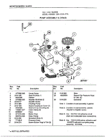 Pump Assembly And Drain parts for Frigidaire Washer 6506-87A from AppliancePartsPros.com