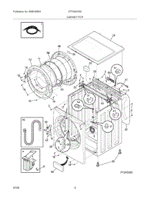 05 - Cabinet / Top parts for Frigidaire Washer ATF6000ES0 from AppliancePartsPros.com