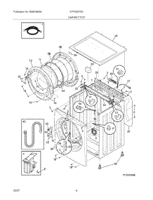 05 - Cabinet / Top parts for Frigidaire Washer ATF6000FS0 from AppliancePartsPros.com