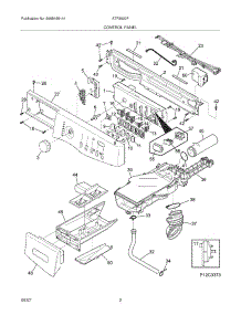 03 - Control Panel parts for Frigidaire Washer ATF8000FS1 from AppliancePartsPros.com