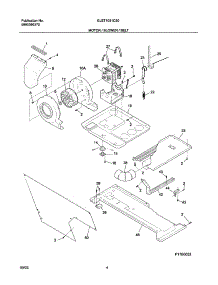 05 - Motor / Blower / Belt parts for Frigidaire Washer Dryer Combo GLET1031CS0 from AppliancePartsPros.com