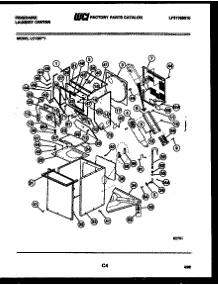 03 - Cabinet Parts And Heater parts for Frigidaire Washer Dryer Combo LC120FW1 from AppliancePartsPros.com