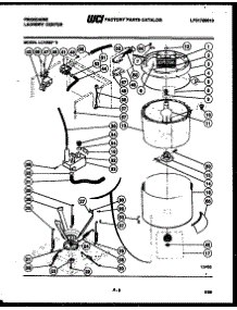 05 - Tubs, Water Valve And Lid Switch parts for Frigidaire Washer Dryer Combo LC120DL5 from AppliancePartsPros.com