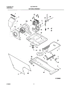 09 - Dry Mtr,Belt parts for Frigidaire Washer Dryer Combo GLET1041AS1 from AppliancePartsPros.com