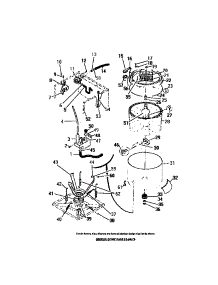 05 - Washer Tubs, Subtop, Water Valve, S parts for Frigidaire Washer Dryer Combo LC248JL6 from AppliancePartsPros.com