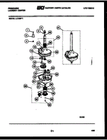 08 - Transmission Parts parts for Frigidaire Washer Dryer Combo LC120FW1 from AppliancePartsPros.com