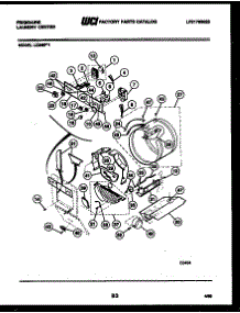 04 - Console, Control And Drum parts for Frigidaire Washer Dryer Combo LC248W1 from AppliancePartsPros.com