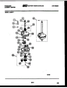 08 - Transmission Parts parts for Frigidaire Washer Dryer Combo LC248W1 from AppliancePartsPros.com