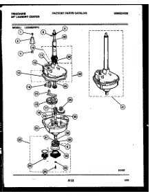 07 - Transmission Parts parts for Frigidaire Washer Dryer Combo LCE462PL0 from AppliancePartsPros.com