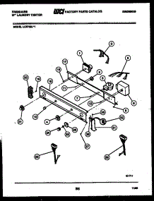 04 - Console And Control Parts parts for Frigidaire Washer Dryer Combo LCE732LW1 from AppliancePartsPros.com