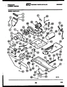 03 - Motor And Blower Parts parts for Frigidaire Washer Dryer Combo LCG771LL2 from AppliancePartsPros.com