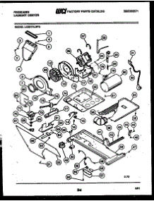 03 - Motor, Blower And Cabinet Parts parts for Frigidaire Washer Dryer Combo LCG771LL3 from AppliancePartsPros.com