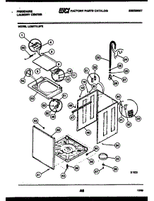 05 - Cabinet Parts parts for Frigidaire Washer Dryer Combo LCG771LL2 from AppliancePartsPros.com