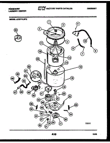 06 - Tub Detail parts for Frigidaire Washer Dryer Combo LCG771LL2 from AppliancePartsPros.com