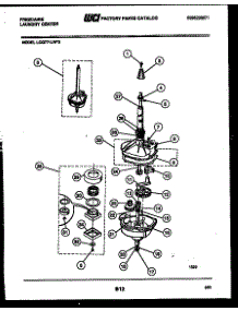07 - Transmission Parts parts for Frigidaire Washer Dryer Combo LCG771LL3 from AppliancePartsPros.com