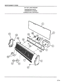 Console And Controls parts for Frigidaire Washer 6338A from AppliancePartsPros.com