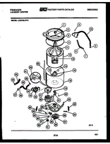 06 - Tub Detail parts for Frigidaire Washer Dryer Combo LCE752LL2 from AppliancePartsPros.com