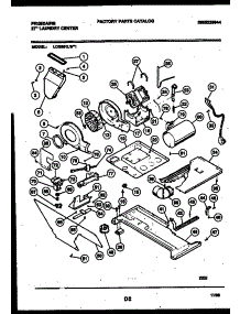 03 - Motor, Blower And Cabinet Parts parts for Frigidaire Washer Dryer Combo LCG851LL1 from AppliancePartsPros.com