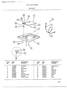 Washer Page 2 parts for Frigidaire Washer 6007B from AppliancePartsPros.com