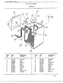 Washer Page 3 parts for Frigidaire Washer 6007B from AppliancePartsPros.com