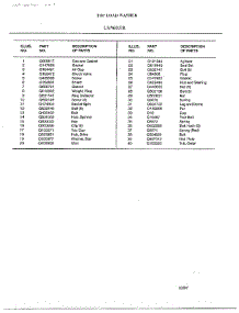 Washer Page 5 parts for Frigidaire Washer 6007B from AppliancePartsPros.com