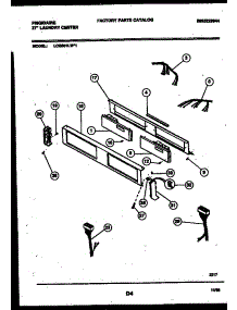 04 - Console And Control Parts parts for Frigidaire Washer Dryer Combo LCG851LL1 from AppliancePartsPros.com
