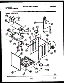 05 - Cabinet Parts parts for Frigidaire Washer Dryer Combo LCG851LL1 from AppliancePartsPros.com