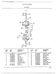 Washer Page 8 parts for Frigidaire Washer 6007B from AppliancePartsPros.com
