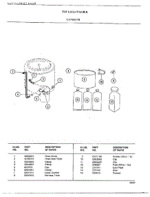 Washer Page 9 parts for Frigidaire Washer 6007B from AppliancePartsPros.com