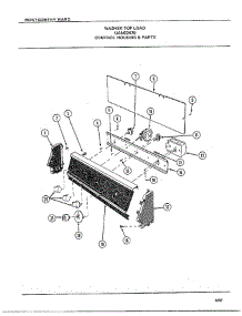 Control Housing And parts for Frigidaire Washer 6347B from AppliancePartsPros.com