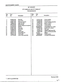 28" Washer / Transmission Page 2 parts for Frigidaire Washer 6358A from AppliancePartsPros.com
