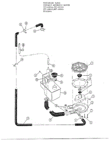 Drain Recirculate parts for Frigidaire Washer 6504D from AppliancePartsPros.com