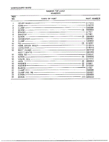 Washer Page 6 parts for Frigidaire Washer 6207B from AppliancePartsPros.com