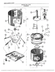 Washer Page 7 parts for Frigidaire Washer 6207B from AppliancePartsPros.com