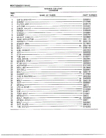 Washer Page 8 parts for Frigidaire Washer 6207B from AppliancePartsPros.com