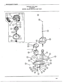 Motor, Idler Drive And Pump Assy parts for Frigidaire Washer 6347B from AppliancePartsPros.com