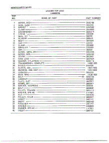 Washer Page 10 parts for Frigidaire Washer 6207B from AppliancePartsPros.com